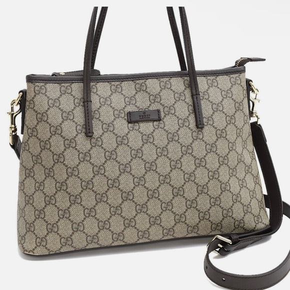 Gucci GG Supreme Canvas 2Way Tote Bag - Picture 1 of 13